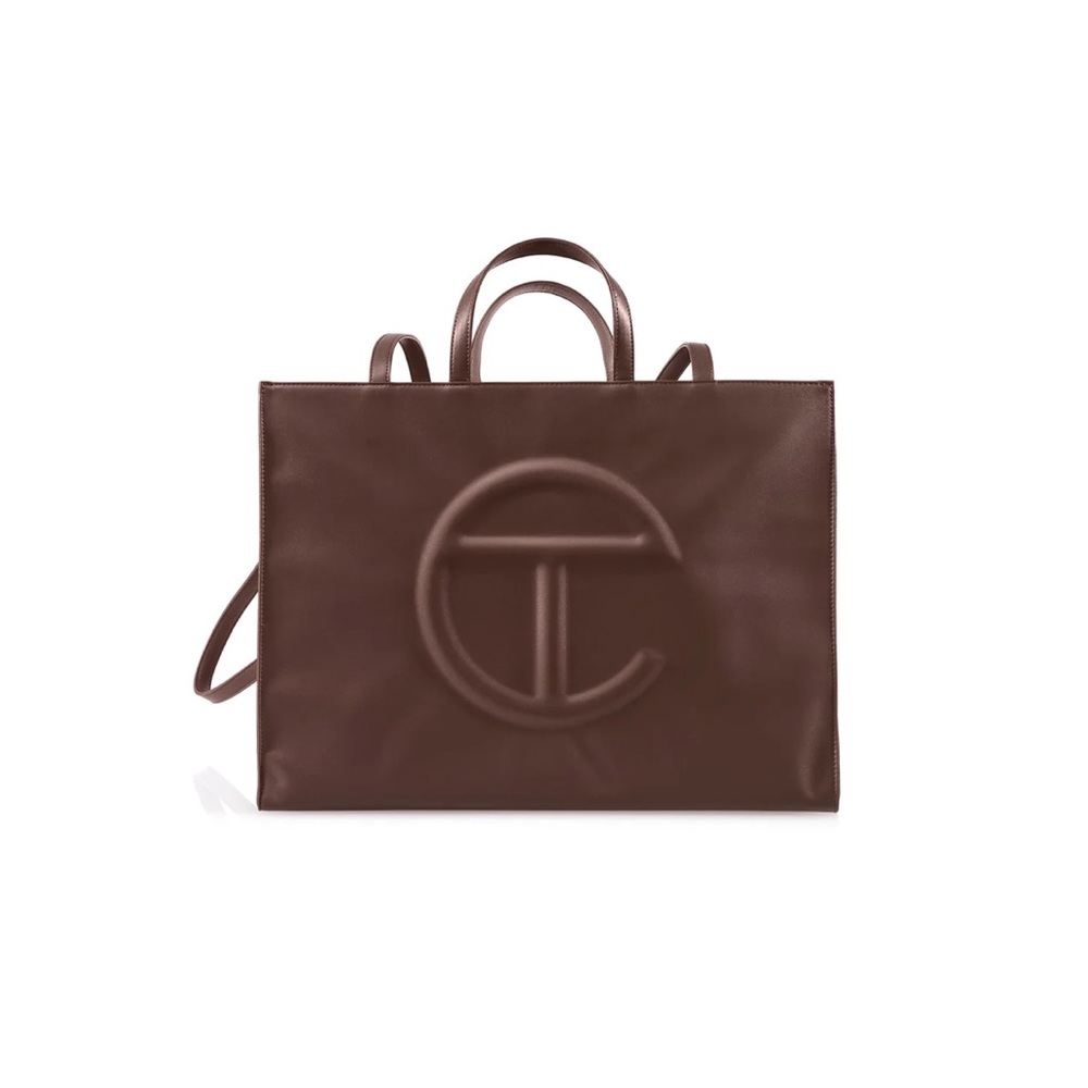 Telfar Medium Shopping bag- Chocolate